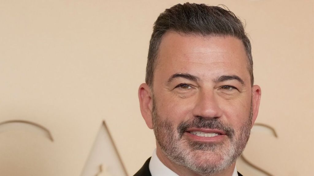 Jimmy Kimmel Participates in 'No Kings' Protest With Kids