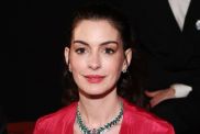 Anne Hathaway Dons Blinding Bodysuit & Thigh-High Boots for 'Mother Mary'