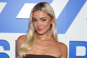 Livvy Dunne Runs Out of the Ocean in Swimsuit & Wet Hair for ‘Baywatch’