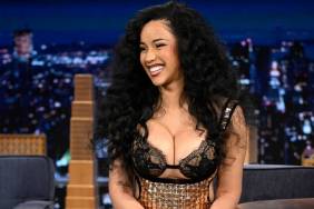 Cardi B's Valdrin Sahiti Gown Is Bold & Bedazzled for a Reason