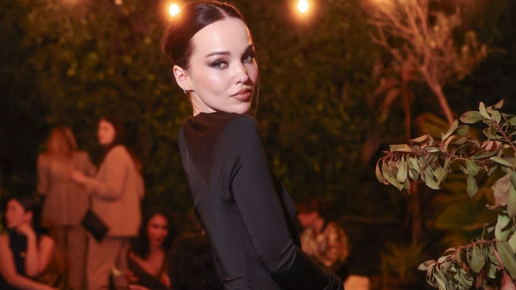 Dove Cameron Poses in Fully Sheer Alberta Feretti Dress for Remix Magazine