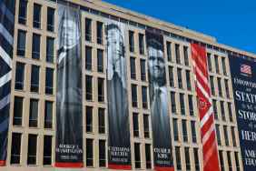 Charlie Kirk Banner Displayed Next to MLK Jr. at Department of Education