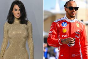 Kim Kardashian's Oscars BTS Photos Get Lewis Hamilton to React