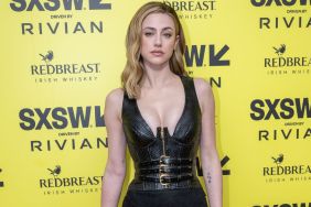 Lili Reinhart’s Lever Couture Dress’ Super High Slit is Unlike Anything