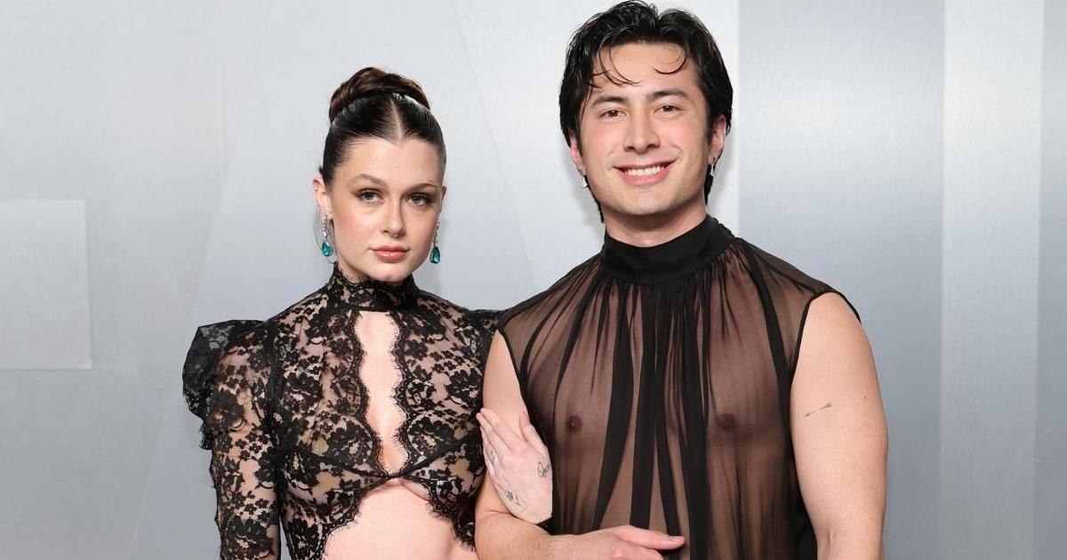 'Heated Rivalry' Star Hudson Williams Makes Relationship Official at Oscars Party