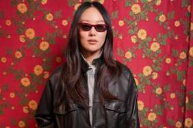Yerin Ha's Leather Micro Miniskirt Look Wins at Miu Miu PFW Show