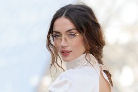 Ana de Armas’ Dress Boasts a Ridiculously Daring Back Cutout at PFW