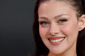 Nicola Peltz’s Gemstone-Studded Sheer Top Steals the Spotlight for The Beauty