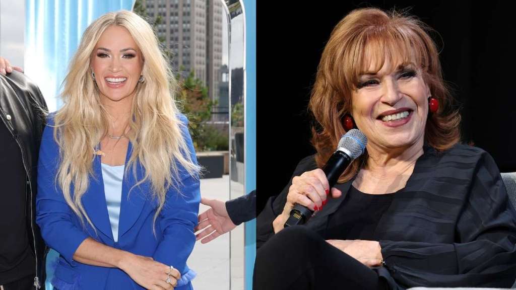 Joy Behar Leaves 'The View' Table Before Carrie Underwood Interview