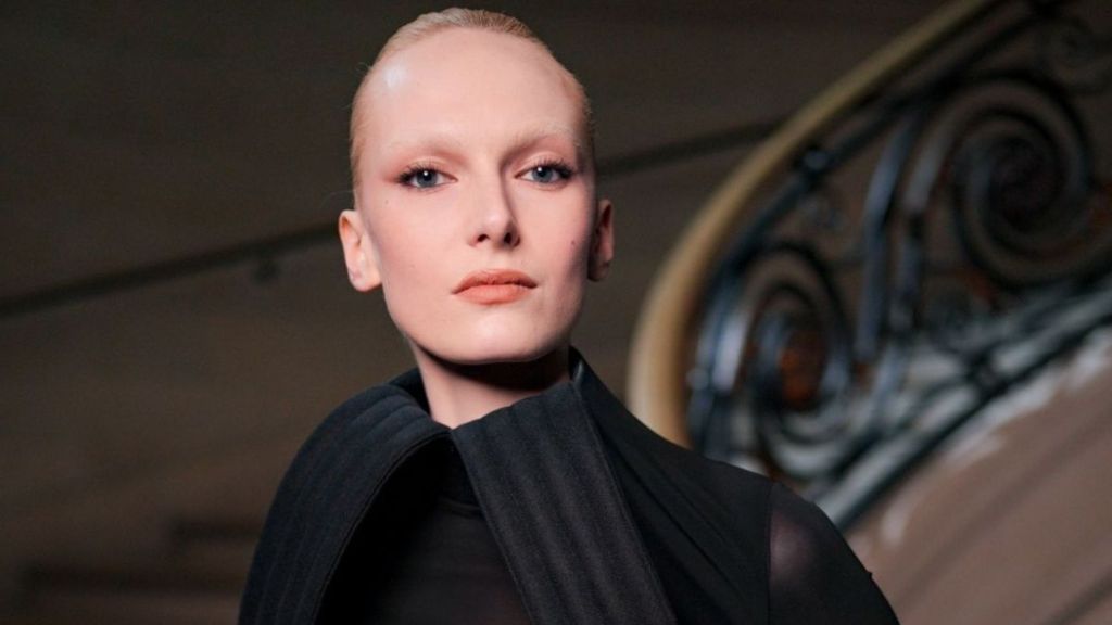 Alex Consani Dons Sheer Jean Paul Gaultier Dress Before It Hits the Runway