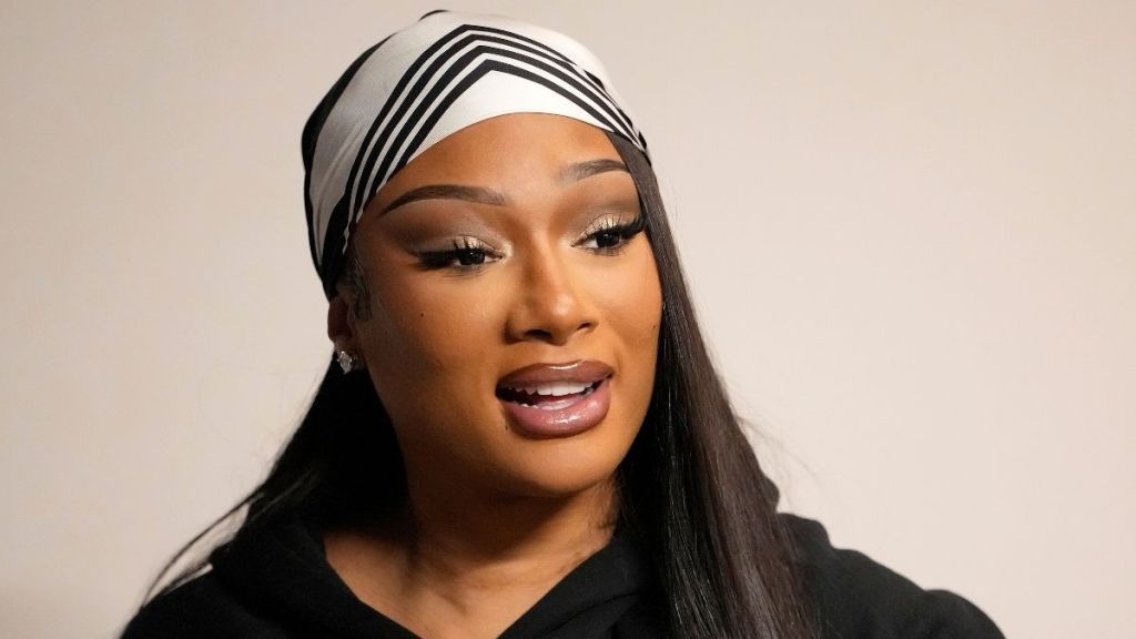 Megan Thee Stallion's Daring Gayle Top Is Held by Just 2 Strings