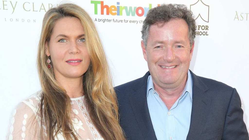 Piers Morgan Storms Out Of Interview After Wife s Photo Is Used Against Piers Morgan Storms Out Of Interview After Wife s Photo Is Used Against
