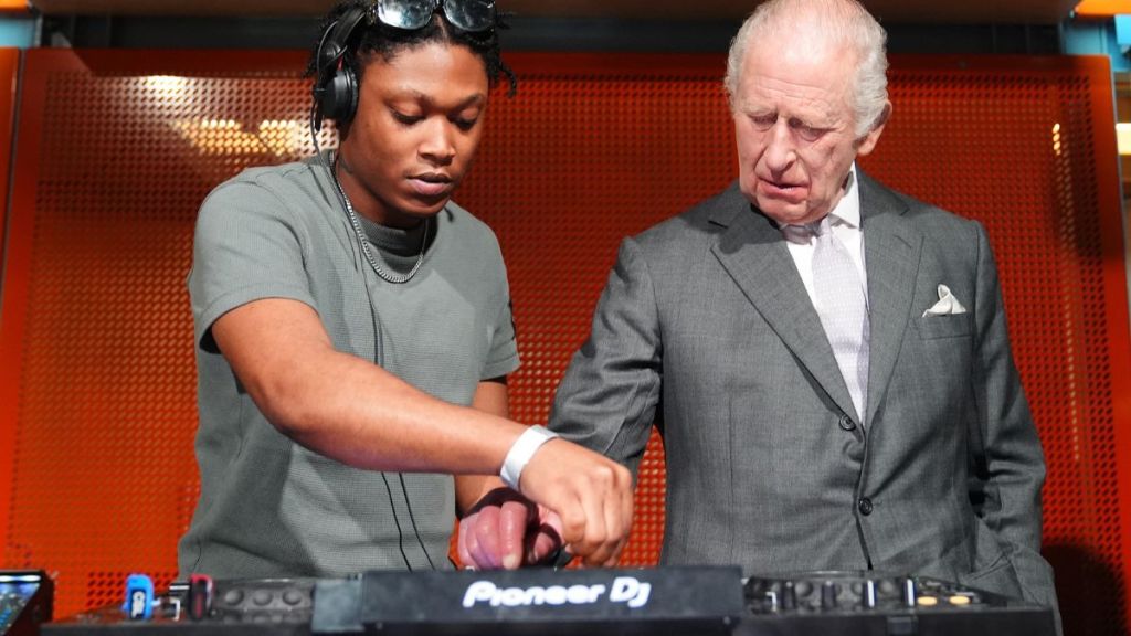 King Charles Tries His Hand at DJing & Laughs as He Nails It in Video