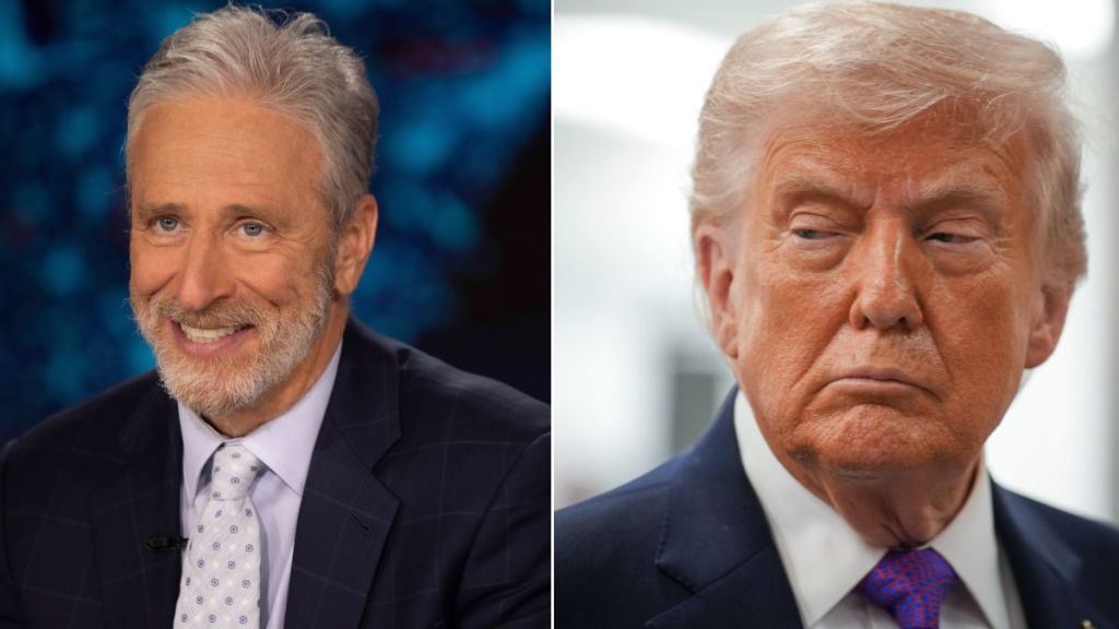 Donald Trump Called Out By Jon Stewart Over Iran War Demand