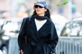 Kendall Jenner Is Comfy Yet Chic in Adidas Jacket & Shorts