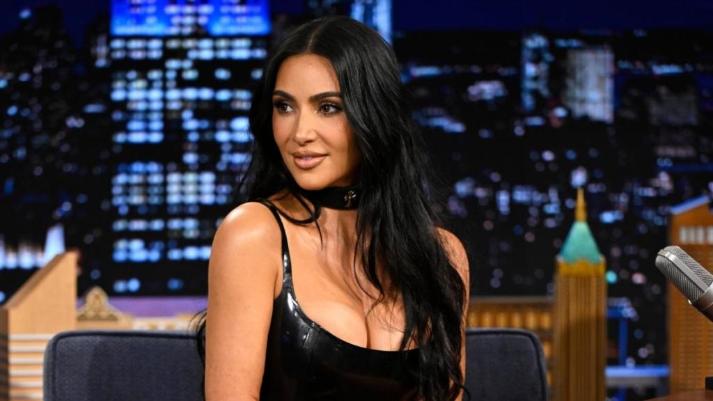 Kim Kardashian Pairs Daring Strapless Fit With Sneakers Amid Auction Post
