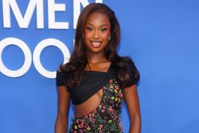 Coco Jones' Sheer Tony Ward Dress With Daring Cutout Is So Spring