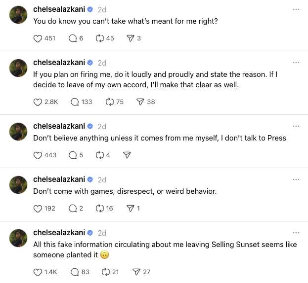 Chelsea Lazkani on Threads 