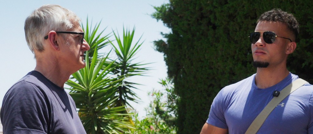 Louis Theroux and HS Tikky Tokky - Louis Theroux: Inside the Manosphere