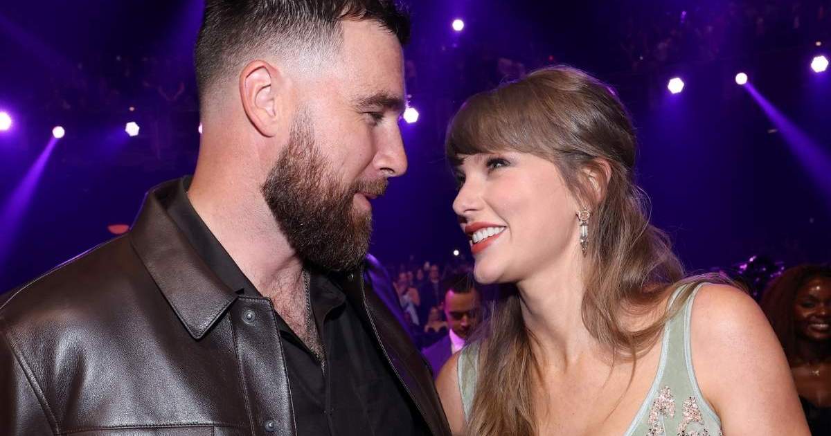 Taylor Swift Gestures to Travis Kelce During Raye's 'Where's My Husband!'