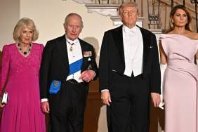 Donald Trump’s Cheeky Gesture With Melania Raises Eyebrows at Royal Event