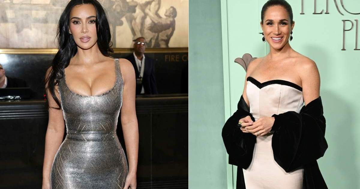 Lewis Hamilton Urging Kim Kardashian To End Meghan Markle Feud - Source