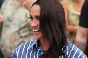 Meghan Markle Adds a Bold Twist To Striped Matteau Shirt in Australia