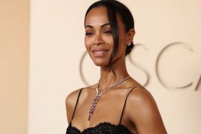 Zoe Saldana Raises Eyebrows in Completely Backless Dress for TIME 100