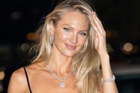 Candice Swanepoel’s Backless Swimsuit Is Doing All the Talking