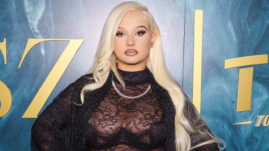 Alabama Barker Keeps It Bold in Corset Dress Amid Music Video Backlash