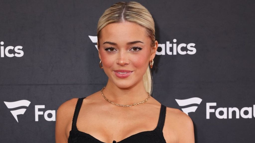 Livvy Dunne’s Models Lingerie-Inspired Mini Shorts for SYRN Photoshoot