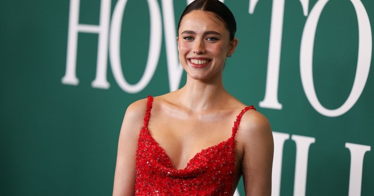 Margaret Qualley Pairs Sheer Corset With Bikini Bottom Amid New Music Video