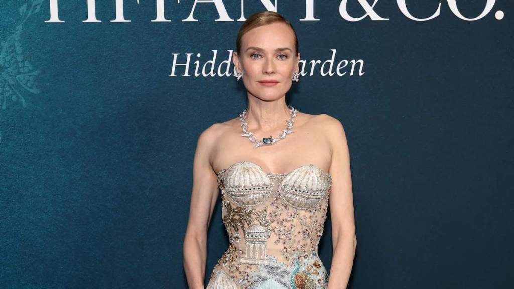 Diane Kruger's Bejewelled Dress Becomes the Talk of the Tiffany & Co. Gala