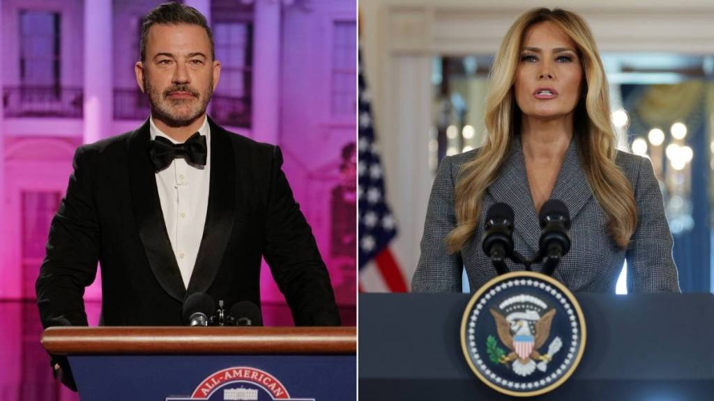 Jimmy Kimmel Faces Backlash For 'Widow' Joke on Melania Trump