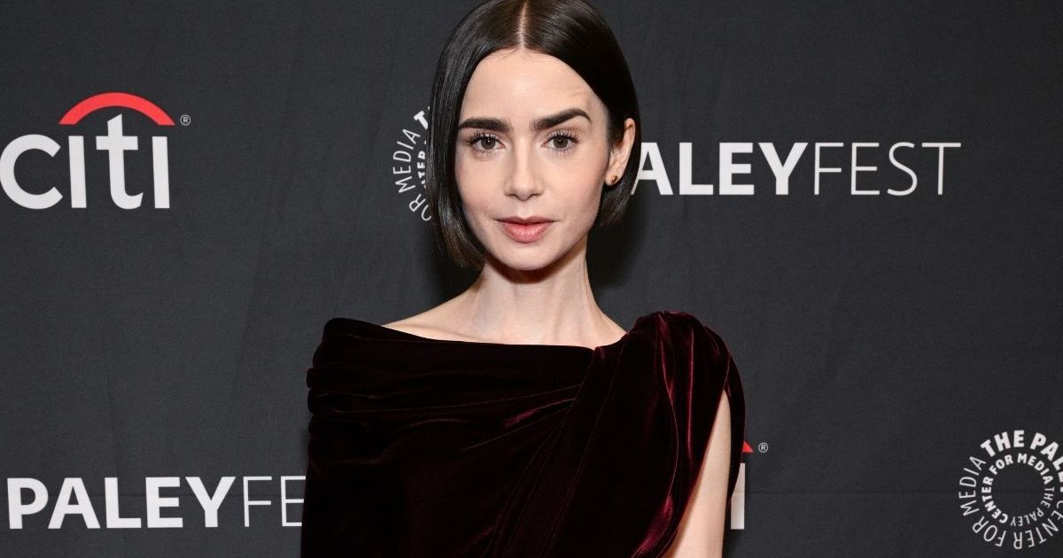 Lily Collins’ Velvet Gown at 2026 PaleyFest Comes With…