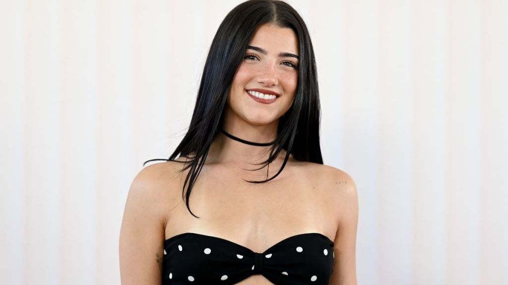 Charli D’Amelio Rocks Mini Dress With Dramatic Waist Cut-Out Amid Coachella