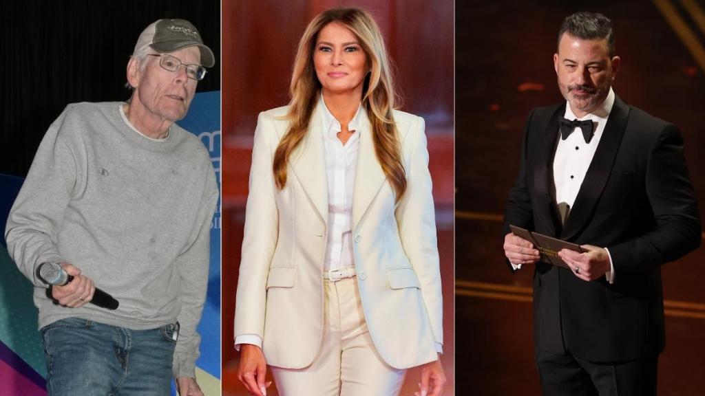 Stephen King Slams Melania Trump Over Jimmy Kimmel Comment