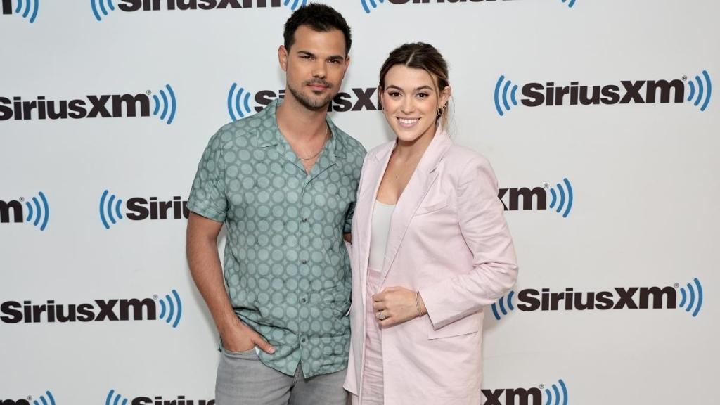 Taylor Lautner Calls Pregnant Wife 'My Hero' After 1st Trimester Photos