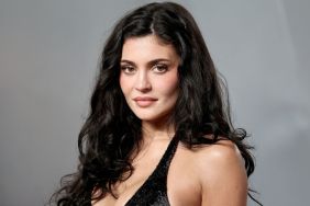 Kylie Jenner’s Sheer V-Neck Top & Low-Waist Pants Look Takes Over Instagram