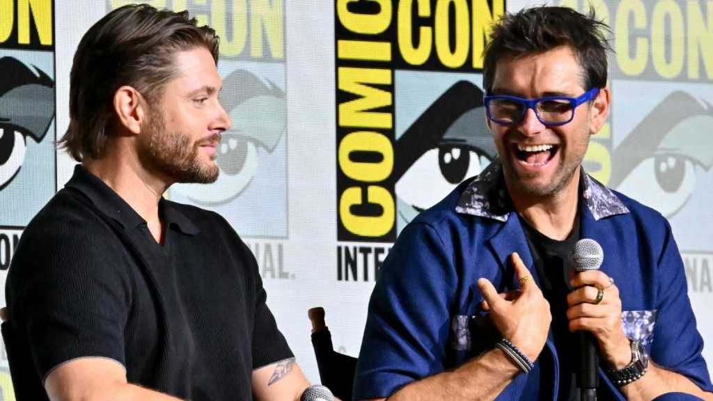 The Boys' Antony Starr Can't Stop Laughing at 'Bald' Jensen Ackles