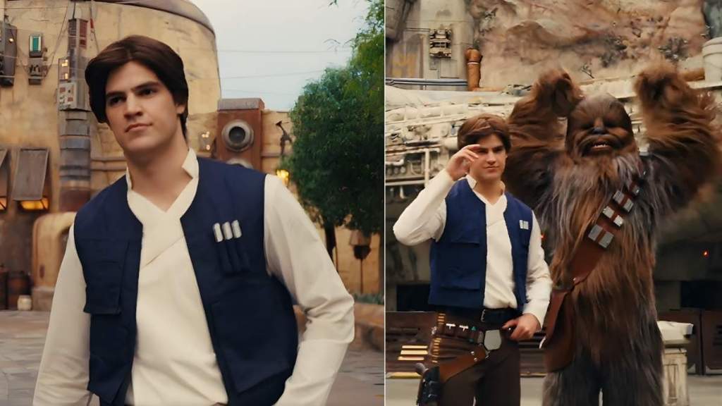 Fans Roast Disneyland’s New Han Solo as ‘Temu Solo’