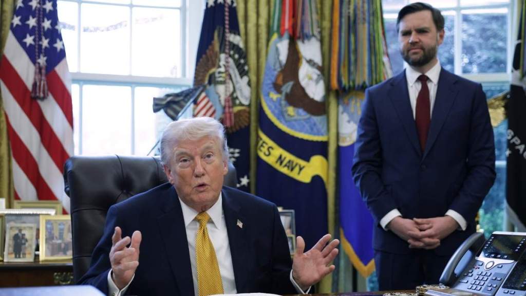 Donald Trump Calls JD Vance 'Fraud Czar' Hours After Firing Pam Bondi