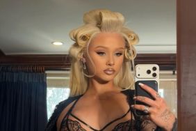 Alabama Barker’s See-Through Lace Top Goes All In While Teasing New Project
