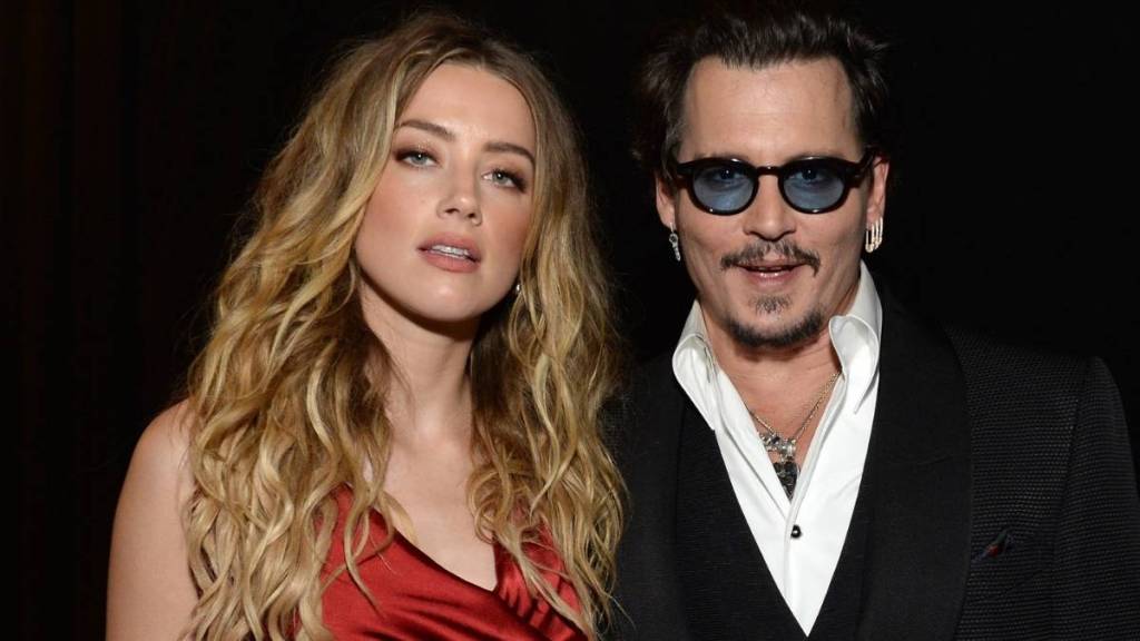 Amber Heard and Johnny Depp