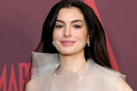 Anne Hathaway Keeps It Bold in a Bodysuit Look Ahead of Film Release