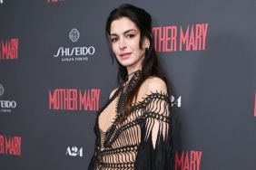 Anne Hathaway Models Bralette With Completely Sheer Look for Vogue Australia