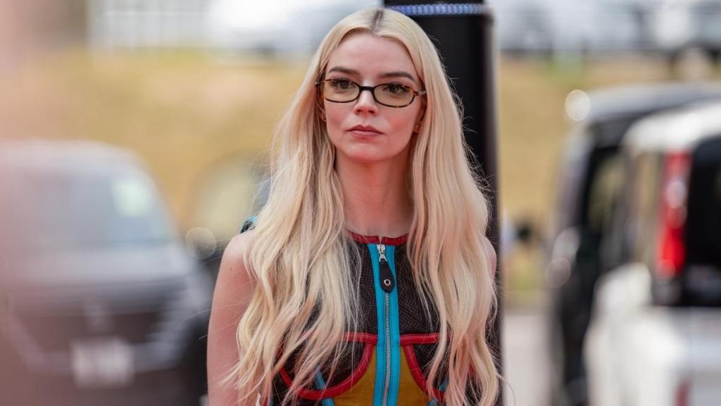 Anya Taylor-Joy’s Dion Lee Crochet Corset Top Is Almost All Strings