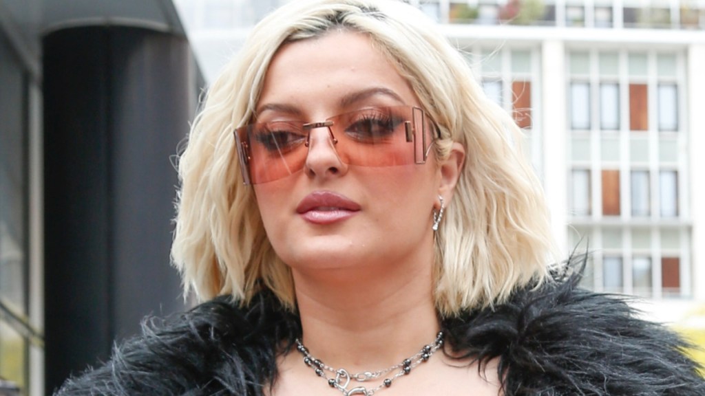 Bebe Rexha’s Cleavage-Baring Bodysuit Has Fans Watching Twice