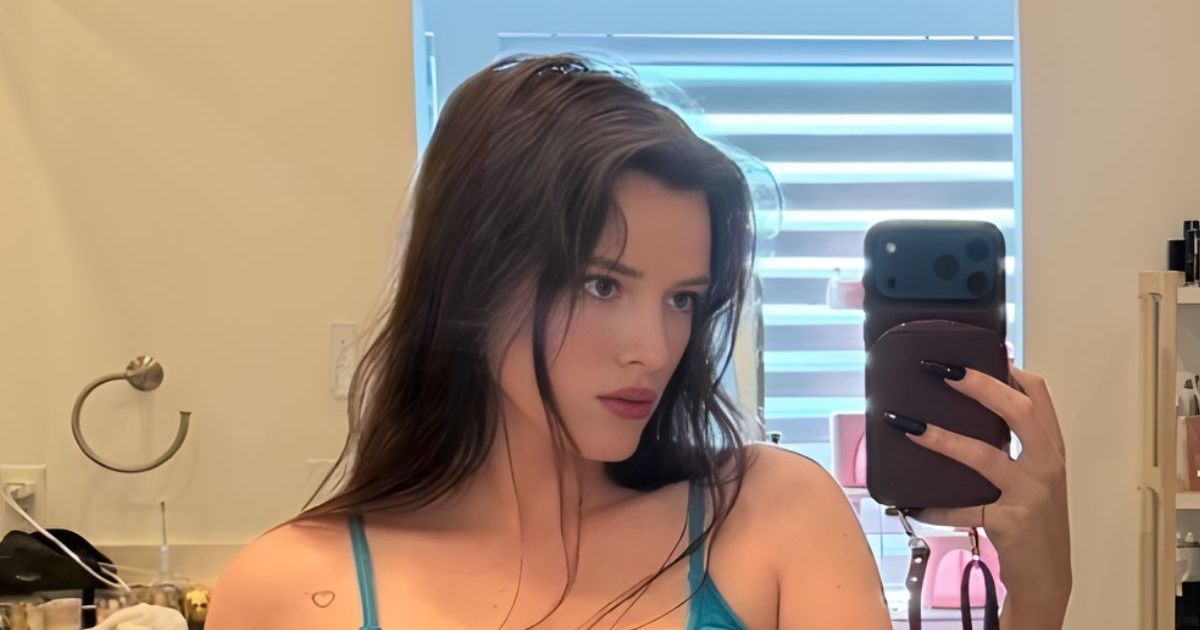 Bella Thorne Adds a Pop of Color With Bold Bikini Look Ahead of New Film