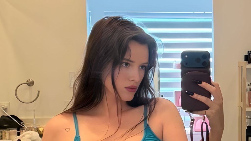 Bella Thorne Adds a Pop of Color With Bold Bikini Look Ahead of New Film